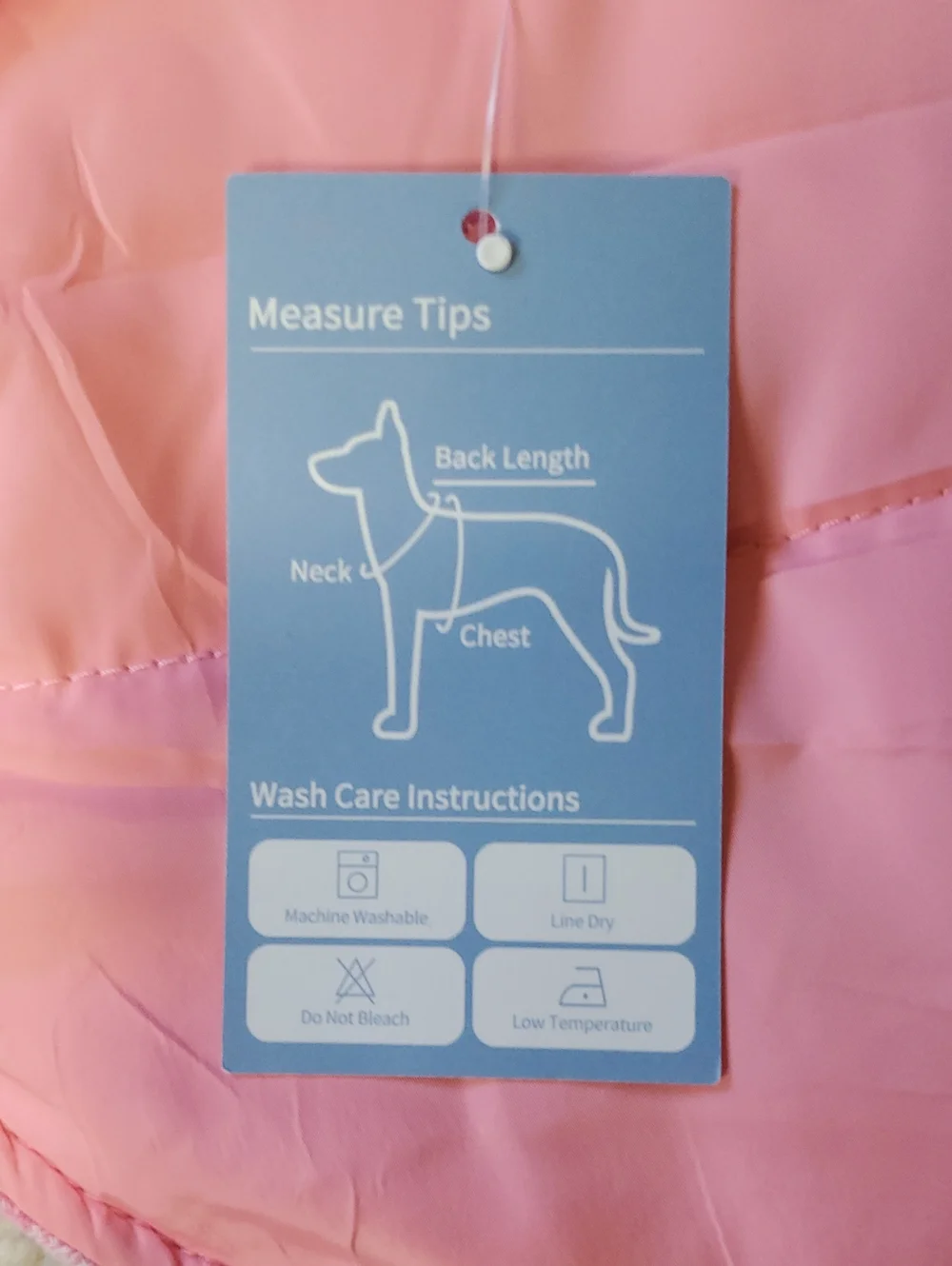 Pink Plaid Pet Vest with Pocket